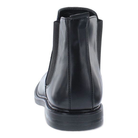 REACTION KENNETH COLE Mens Black Goring Ely Round Toe Slip On Chelsea 10 M - Picture 2 of 4